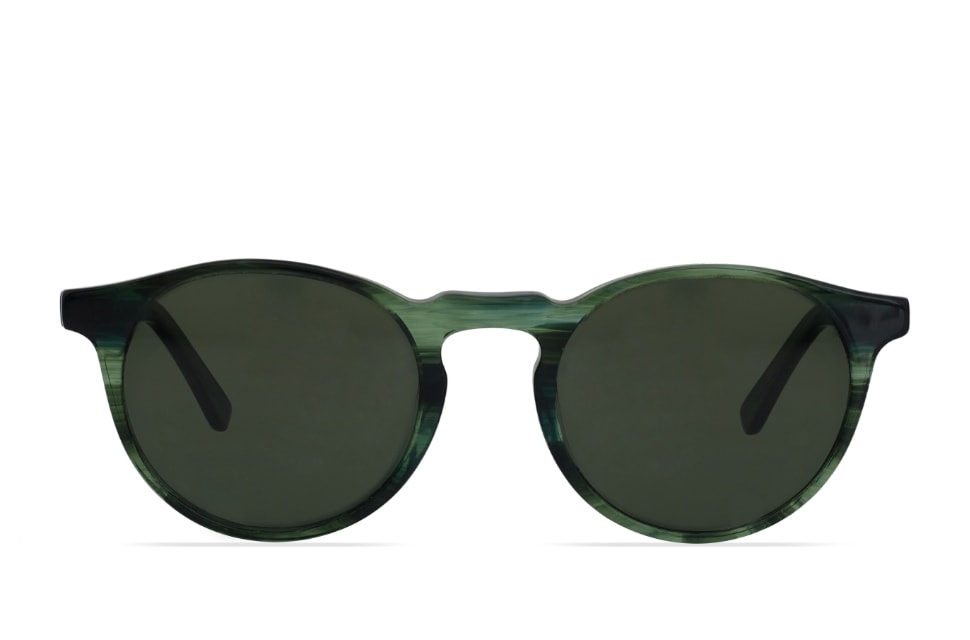 Óculos de Sol Livo Fred - Verde Rajado-foto-do-produto-0