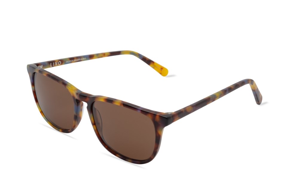 Óculos de Sol Livo Leon - Demi Amarelo + Azul-foto-do-produto-1