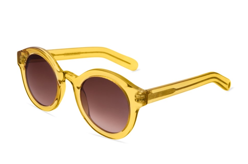 Óculos de Sol Livo Louis - Amarelo Cristal-foto-do-produto-1