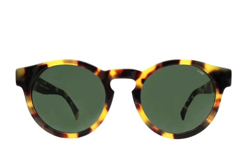 Óculos de Sol Livo Lucas - Demi Amarelo-foto-do-produto-0