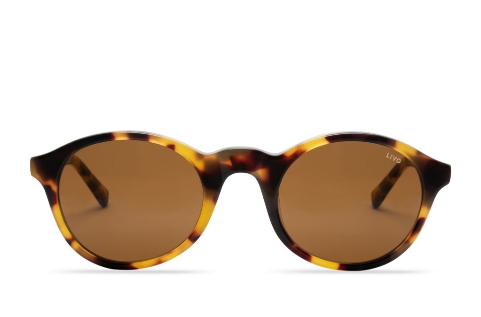 Óculos de Sol Livo Octavio - Demi Amarelo 2-foto-do-produto-0