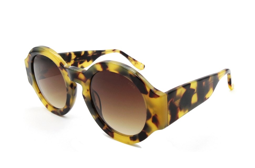 Óculos de Sol Livo Sofia - Demi Amarelo-foto-do-produto-1