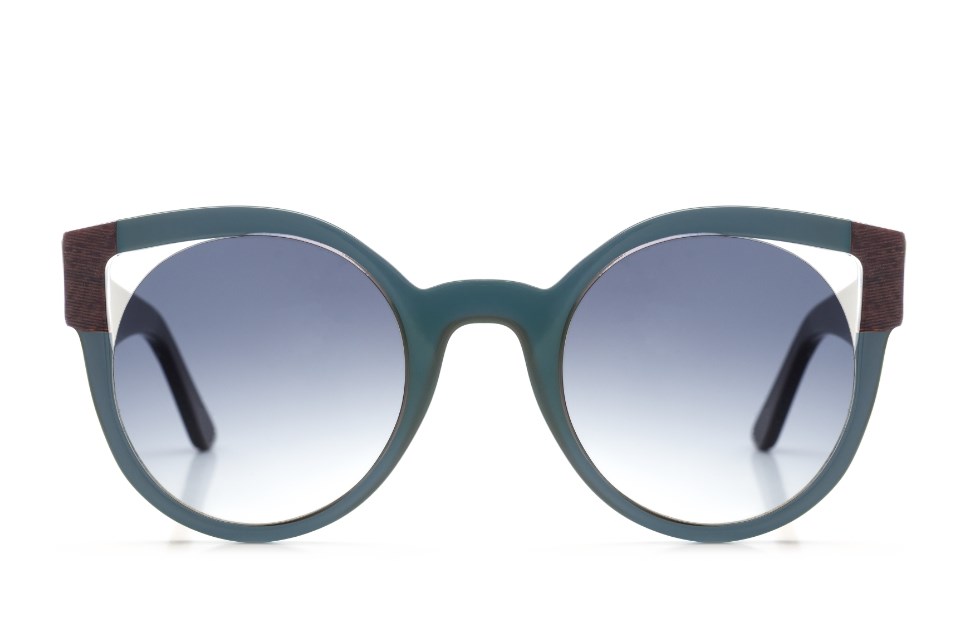 Óculos de Sol Livo Wanda - Cinza + Marrom Escovado-foto-do-produto-0