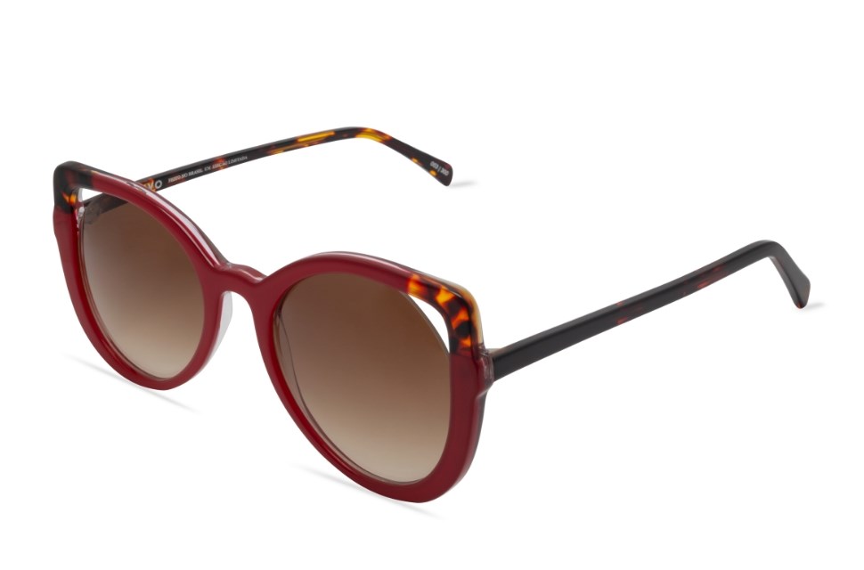 Óculos de Sol Livo Wilma - Vermelho + Demi Scotch-foto-do-produto-1