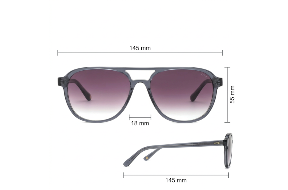 Peter - Cinza Escuro Cristal