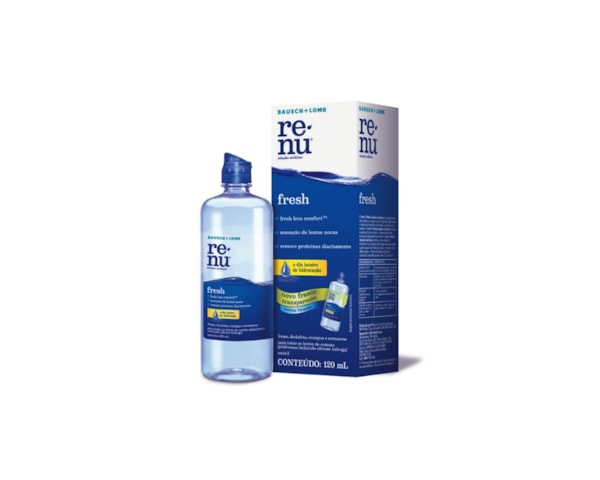 Renu Fresh 120 ml - Solução para lentes de contato Renu Fresh 120 ml - Solução para lentes de contato