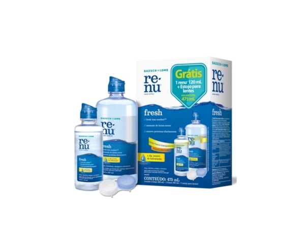Renu Fresh 475 ml - Solução para lentes de contato Renu Fresh 475 ml - Solução para lentes de contato