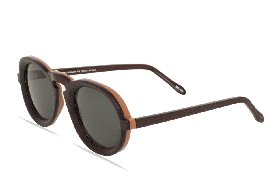 Theo - Marrom Escovado + Creme