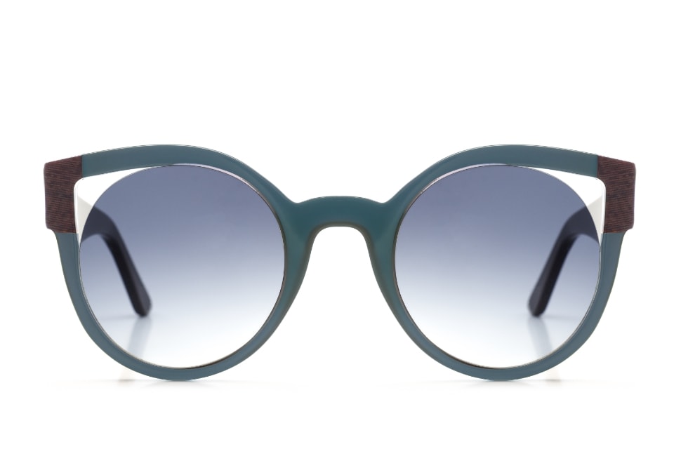 Wanda - Cinza + Marrom Escovado