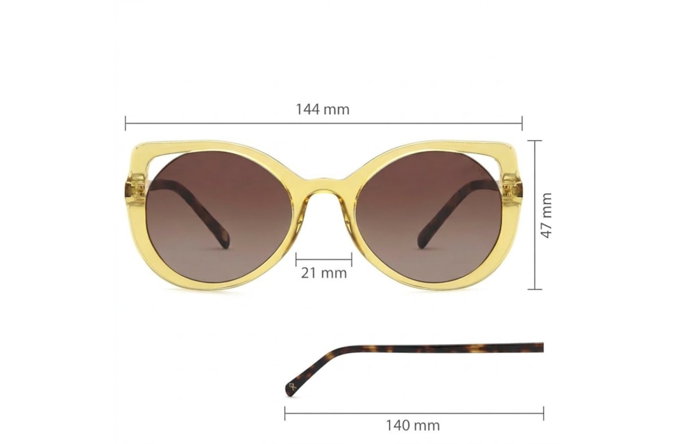 Wilma - Amarelo Cristal + Demi Clássico