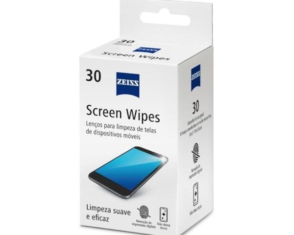 Zeiss Screen Wipes - Lenços para limpeza de telas de dispositivos móveis