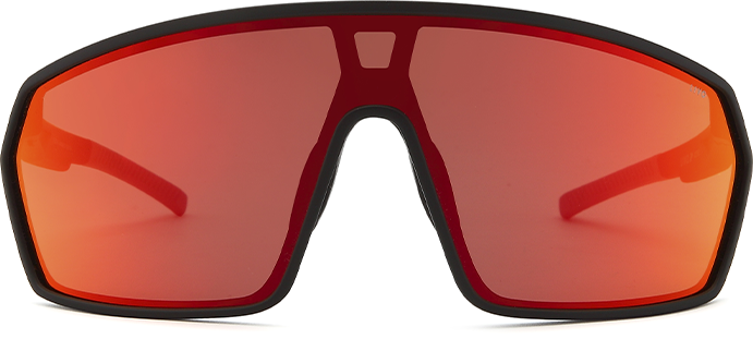 Produto Ágatha — variação lente laranja/vermelha