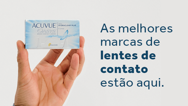Lentes de contato é na LIVO