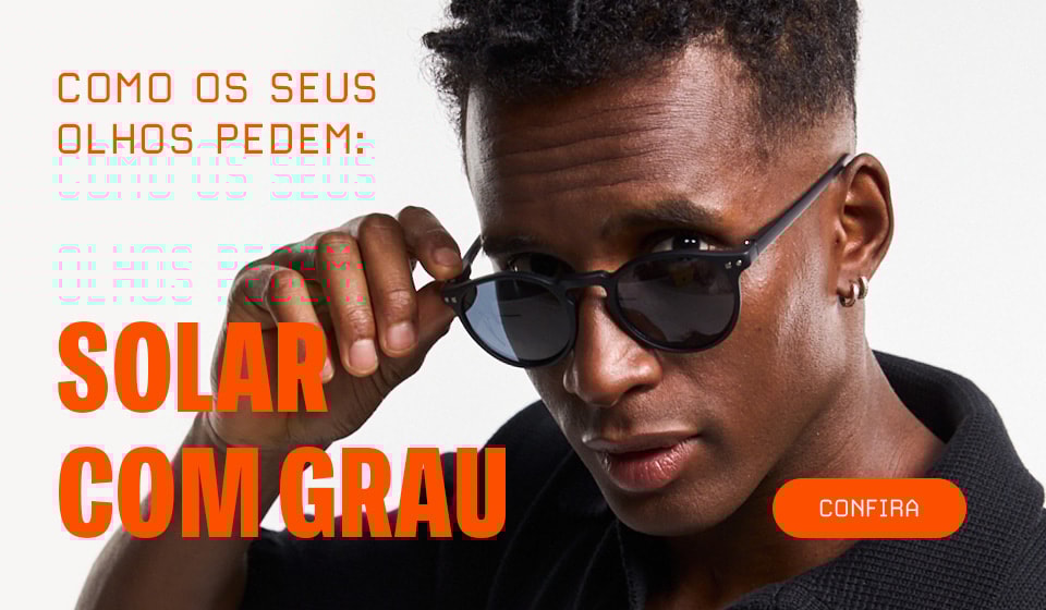 Óculos de sol com grau personalizado Livo