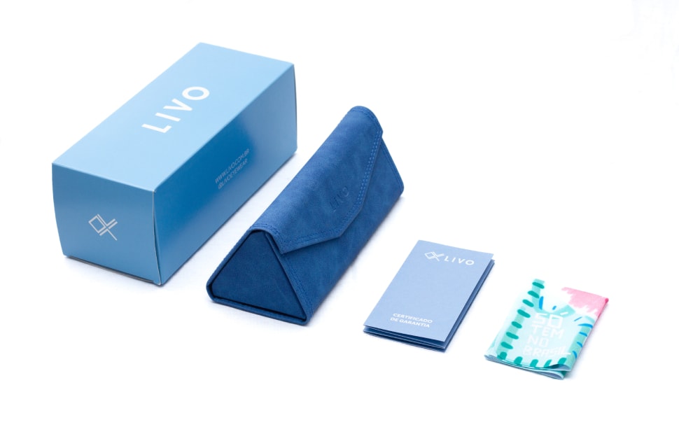 Estojo Óculos de Sol Livo Hilda - Caramelo