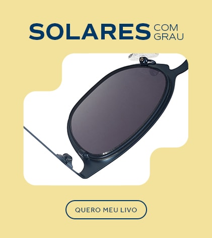 Garanta seus óculos solares com grau aqui!