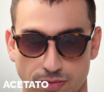 Acetato Acetato óculos de sol masculino