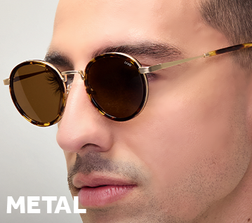 Metal oculos de sol masculino Metal