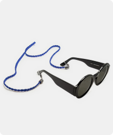 Cordinha Trancada Azul